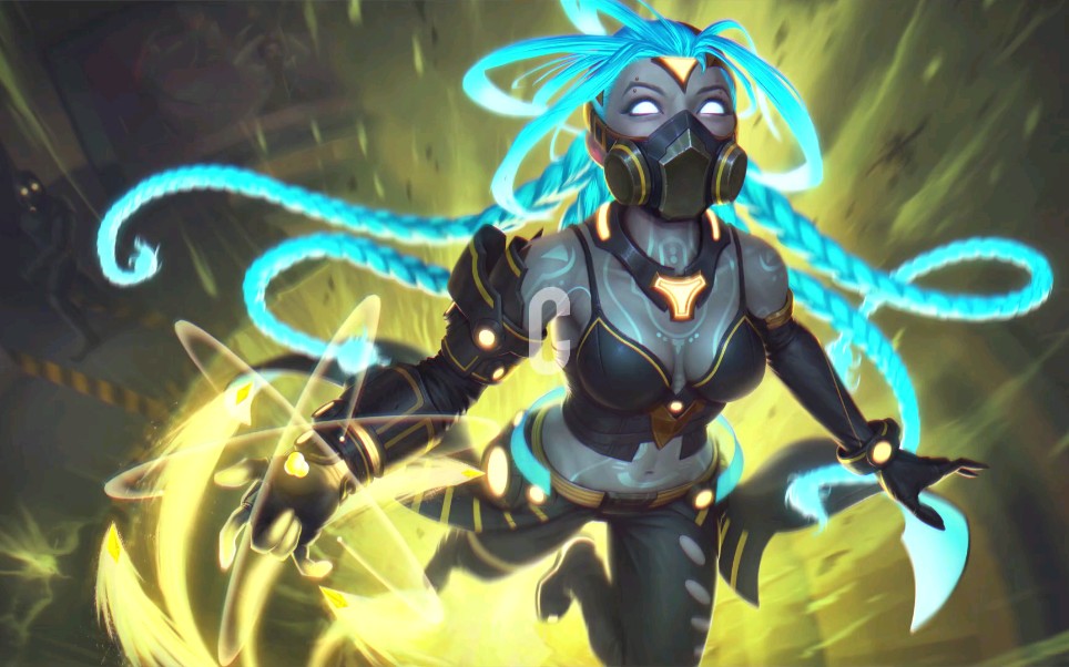smite神之浩劫女娲新皮肤腐蚀毒师_哔哩哔哩_bilibili
