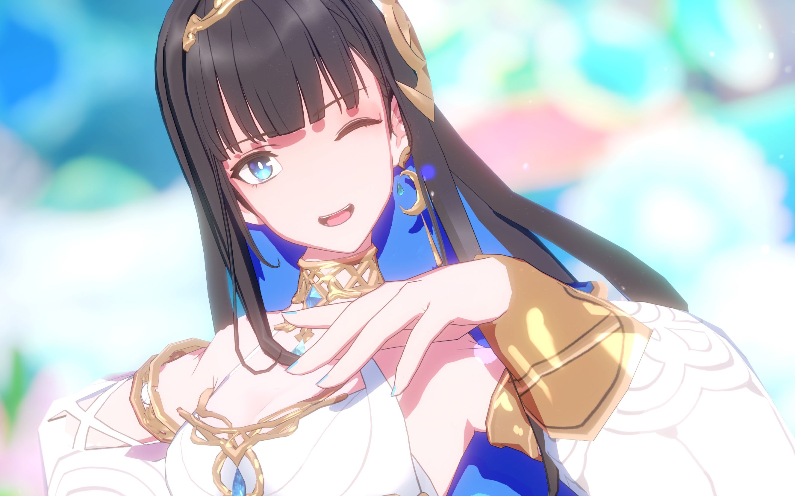 【2d卡通渲染】你以为是泳装的泳装但是又不是泳装【海百合海底谭】