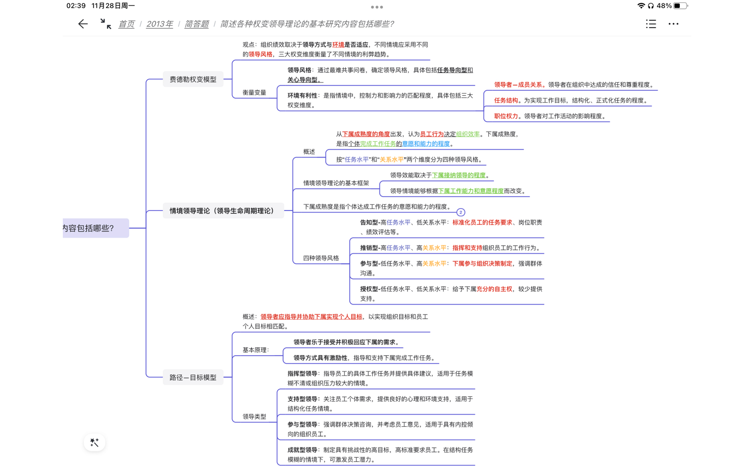 简述各种权变领导理论的基本研究内容包括哪些?哔哩哔哩bilibili