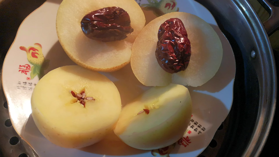 活动作品1125夜乡居蒸梨蒸苹果蒸枣