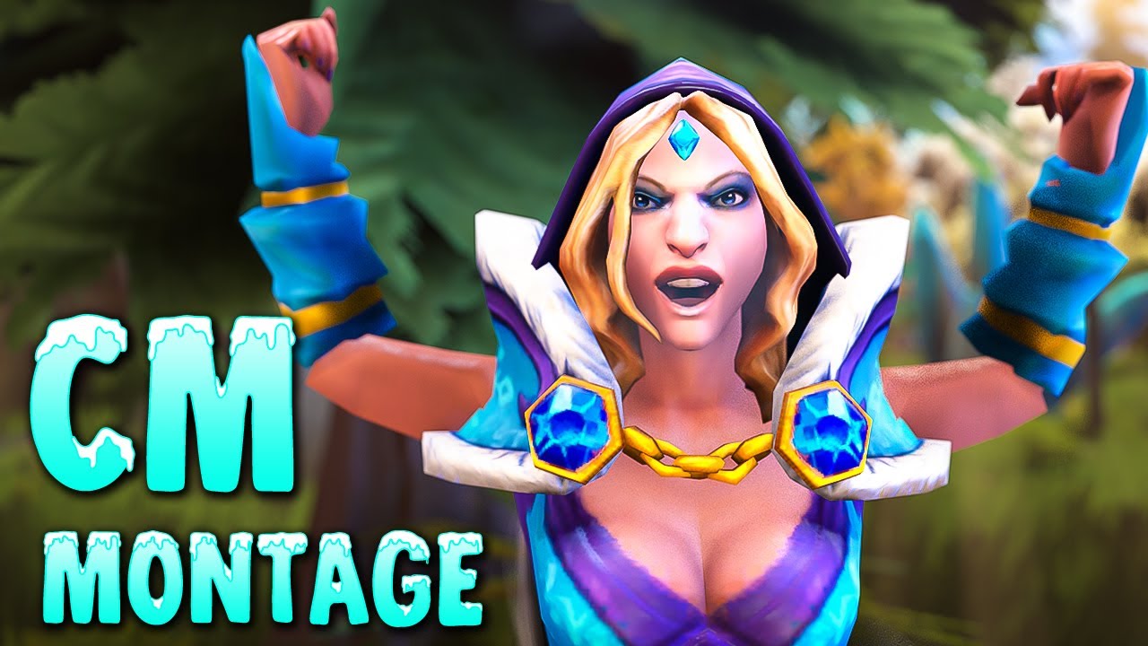 crystal maiden montage dota 2