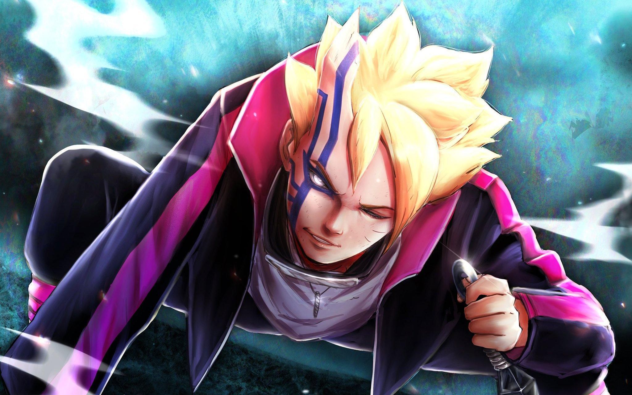 mugen新人物楔二状态漩涡博人技能动画附人物下载