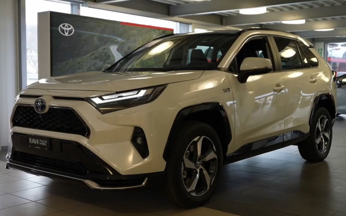 2023款丰田荣放rav4混动suv全方位实拍!