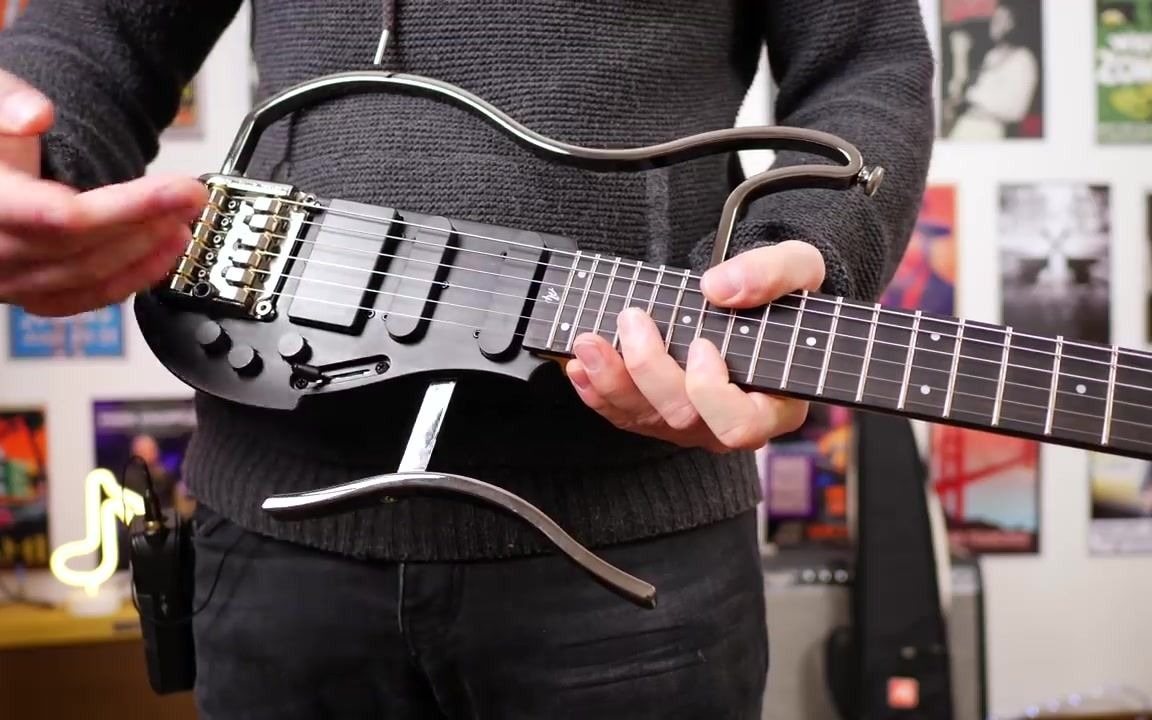 alp ad80 折叠便携无头电吉他 音色视听 莱茵乐器淘宝店