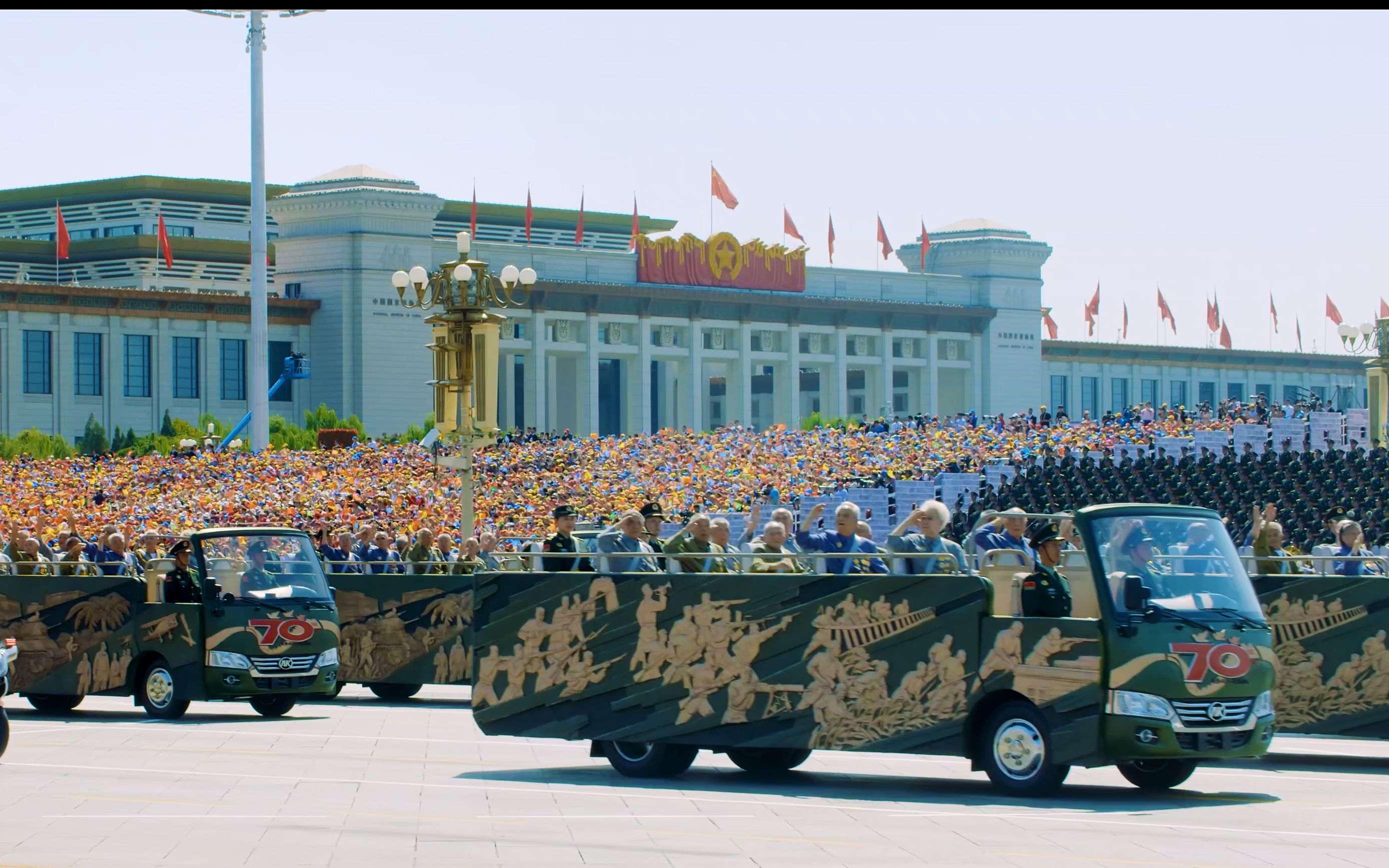 [图]珍贵4K记录，纪念中国人民抗日战争胜利70周年阅兵式 20150903