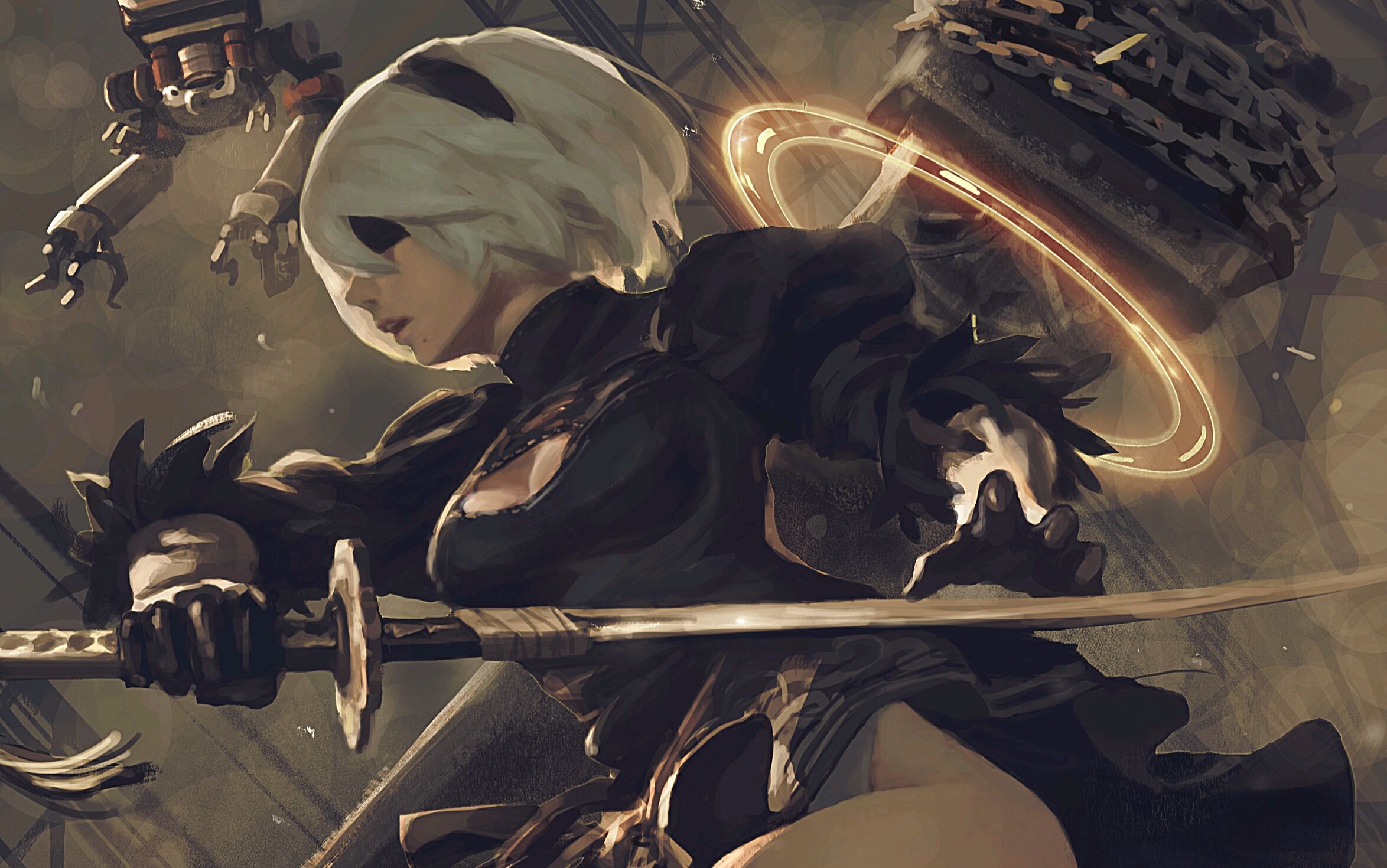 【nier】尼尔:机械纪元xpc>>娱乐rec-part.1_哔哩哔哩_bilibili