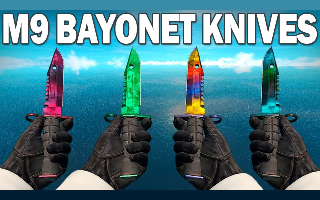 【csgo皮肤】cs:go全m9刺刀皮肤展示 检视