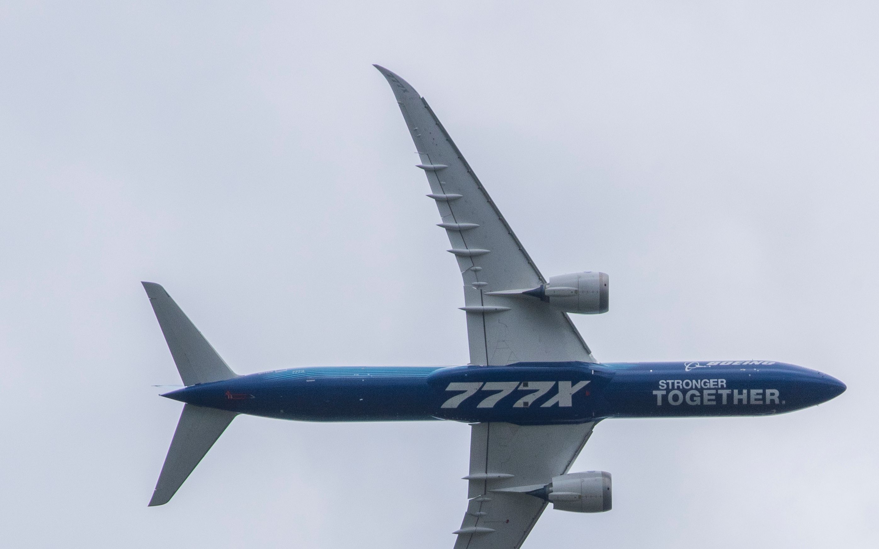 stronger together!波音777x声援全球航空业抗疫