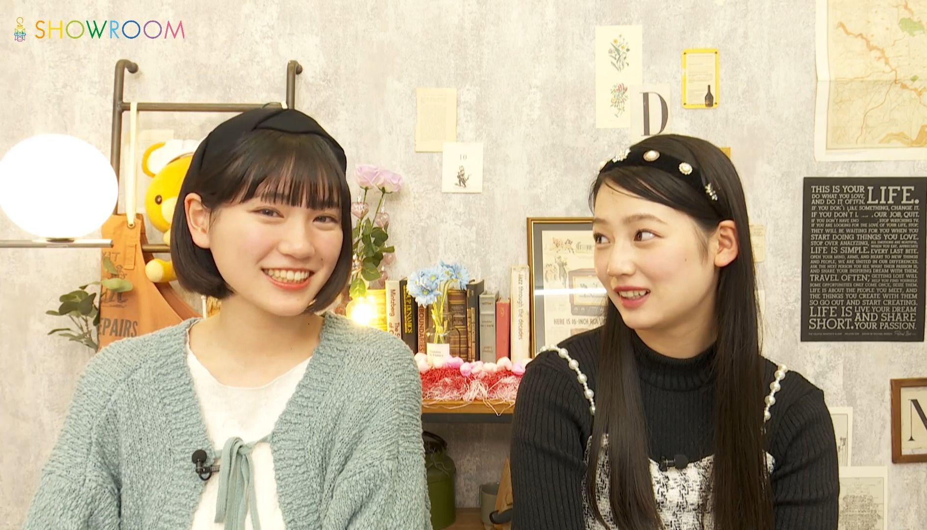 僕が見たかった青空 柳堀花怜,吉本此那 showroom