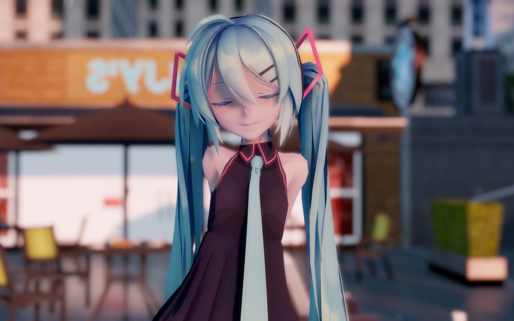 【初音未来】からくりピエロ/活动小丑 MMD哔哩哔哩bilibili