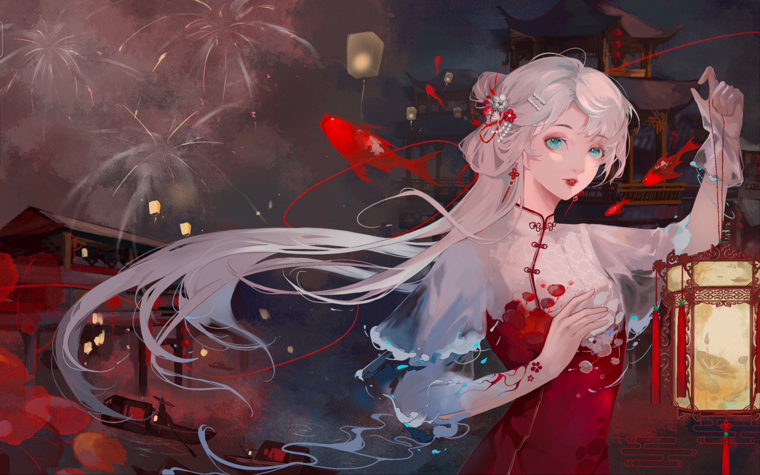 【新年贺图】宵华