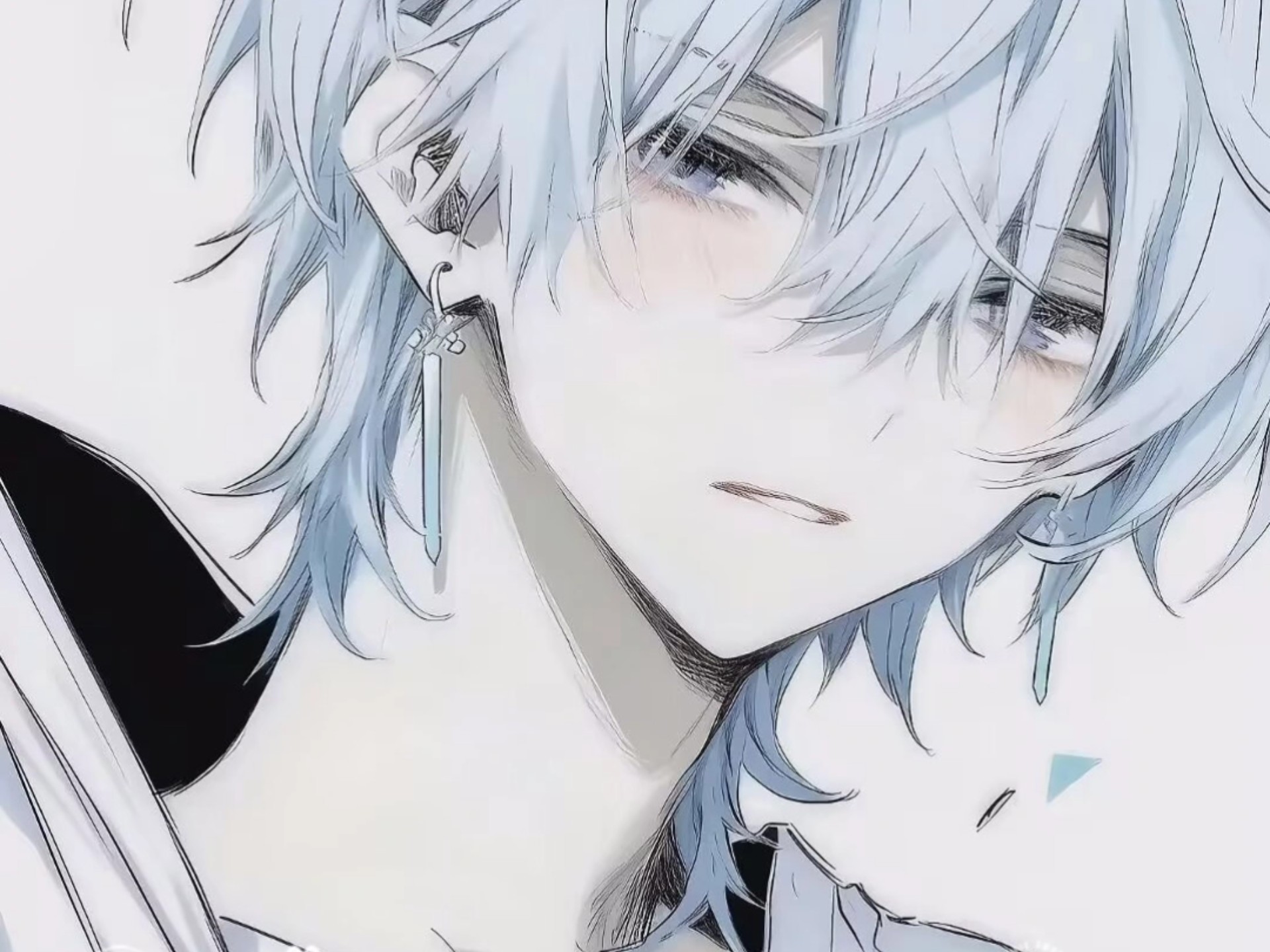 动漫男头茶要泡开 人要想开#动漫男头#男头#ins头像 #高冷头像