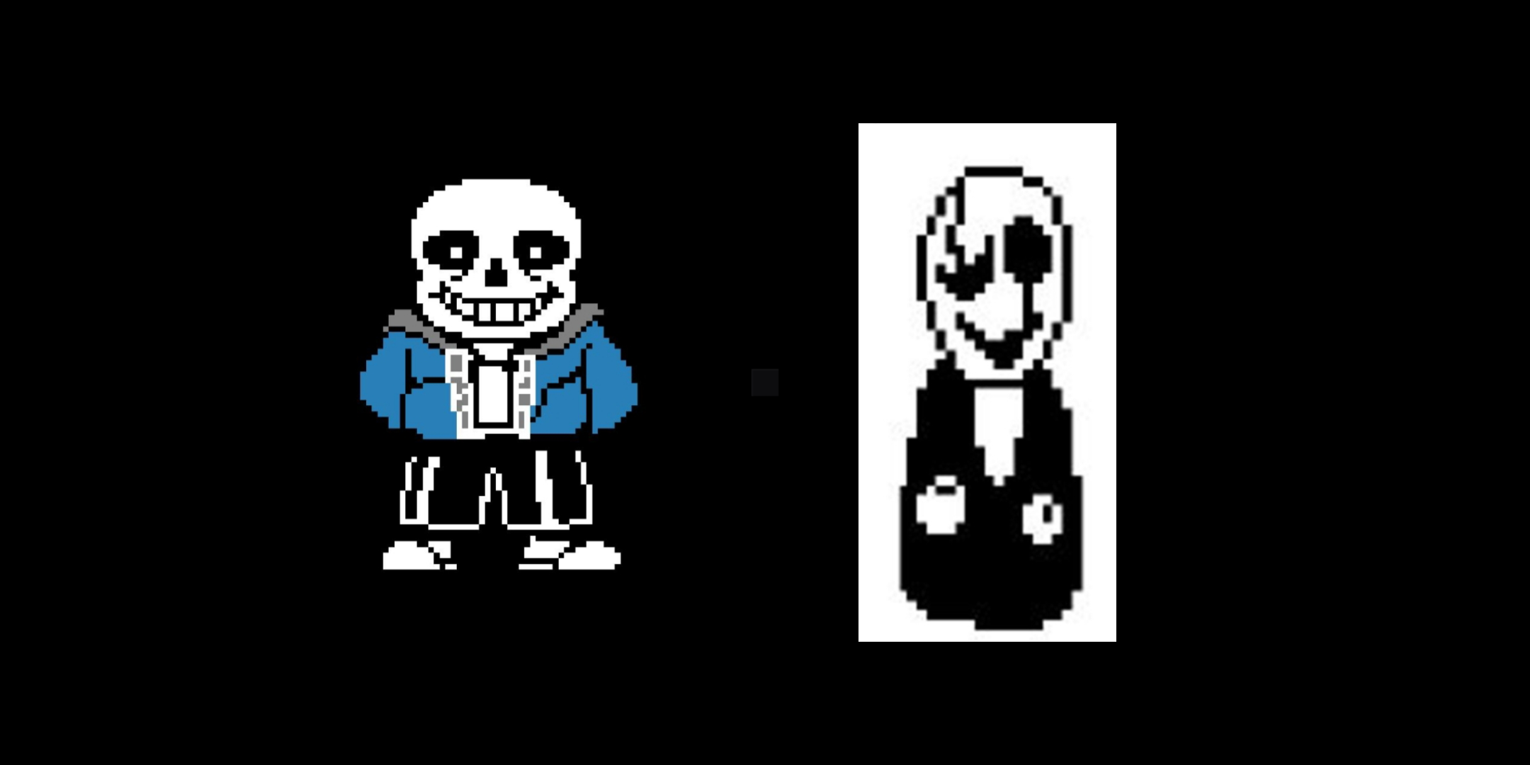 [gaster进行曲 x 狂妄之人]当把gaster的曲子和sans的曲子一起放.