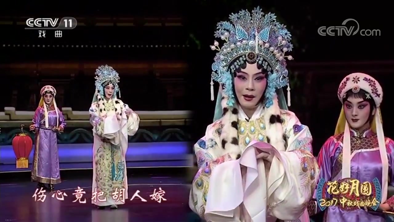 2017中秋戏曲晚会京剧文姬归汉选段迟小秋