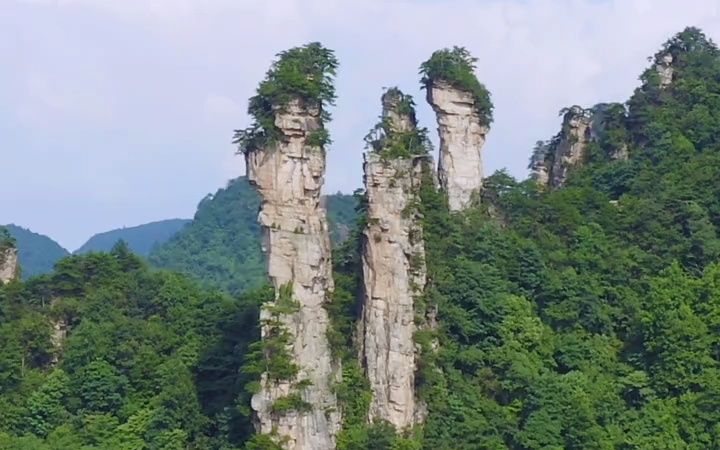 [图]传说中的五指山原型山！你不是很历害吗？