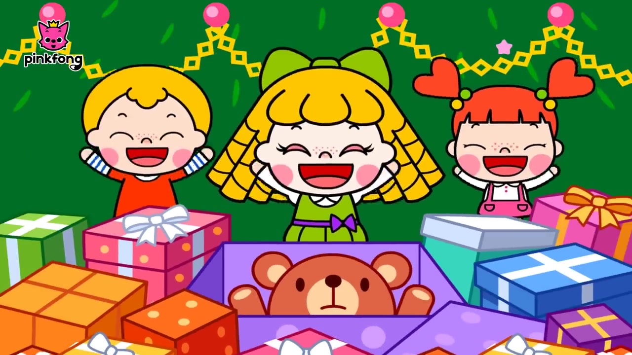 pinkfong! 英语小故事 | 圣诞节 | Christmas every day | 地道口语表达 | 场景教学 | 单词学习 |哔哩哔哩bilibili