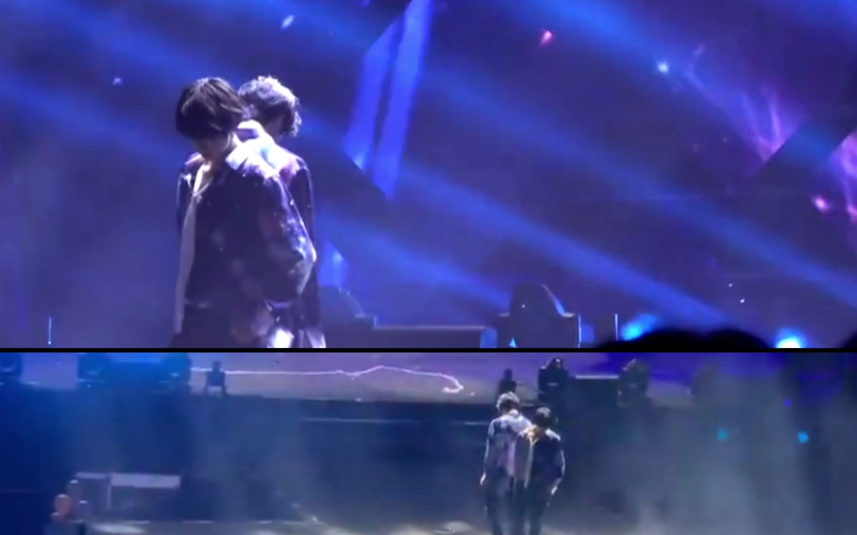 扒舞专用刘耀文朱志鑫版troublemaker横屏远景双人直拍同屏原曲音轨