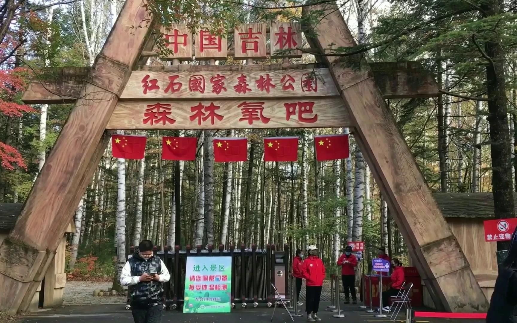 红石公园森林氧吧,金秋旅行圆满收官哔哩哔哩bilibili