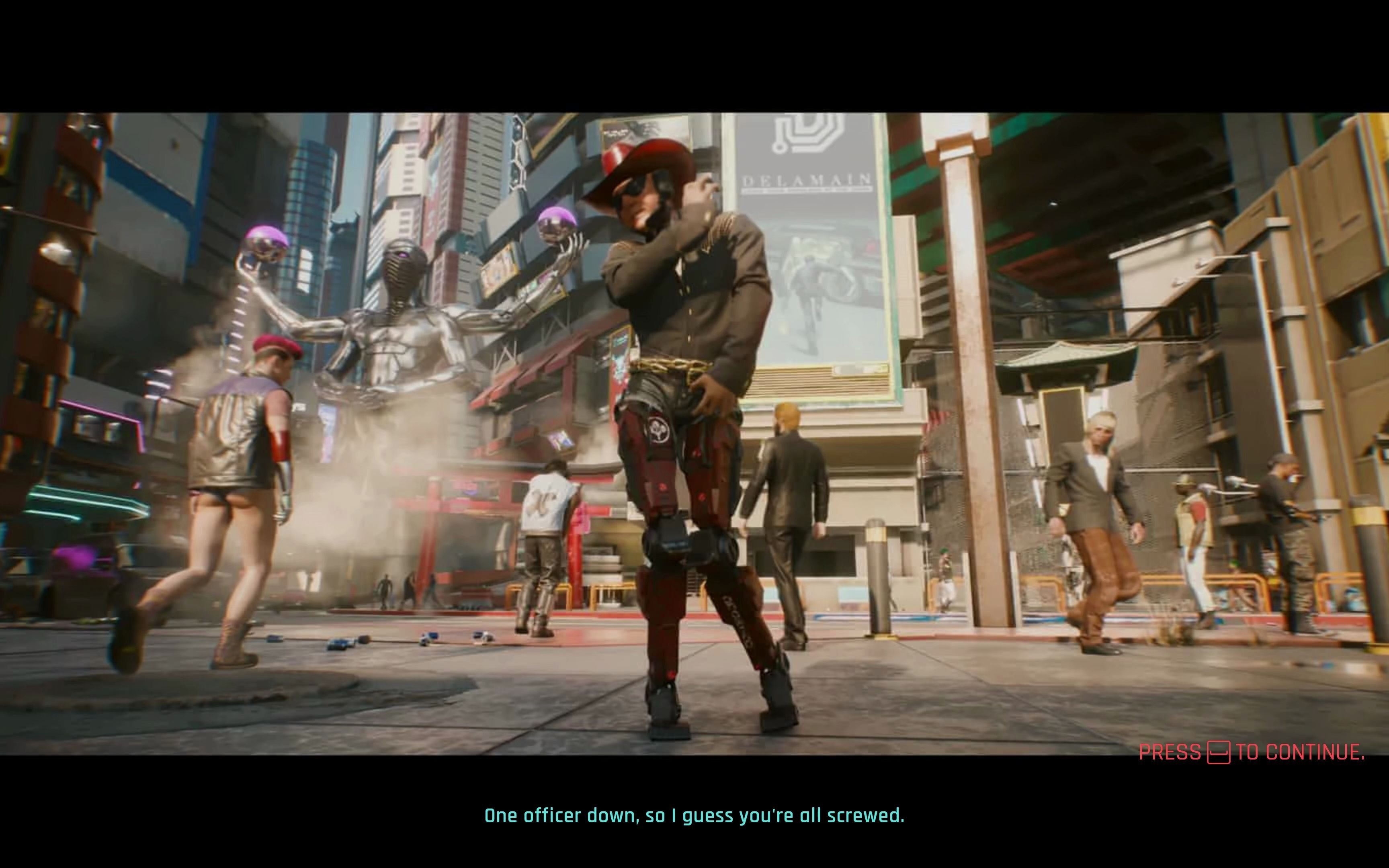 这游戏能播出来么赛博朋克2077街头小子故事流程第一期