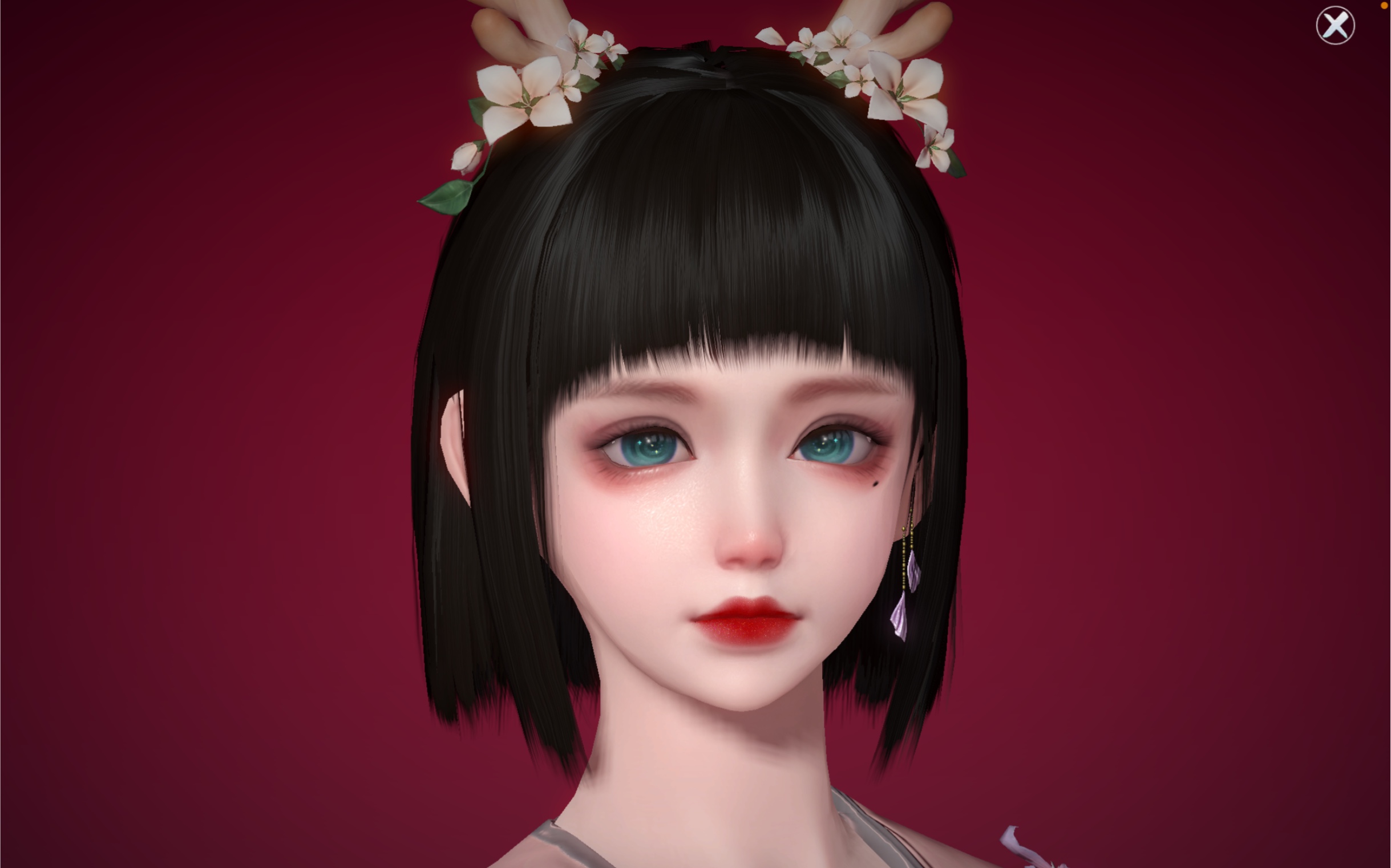 nako原创捏脸《绮瑜》天涯明月刀手游/少女