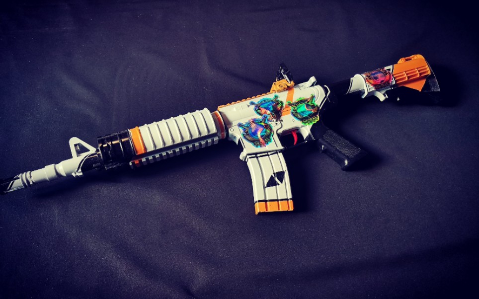 (第二期)csgo 如何用儿童玩具制作 m4a4 | 二西莫夫