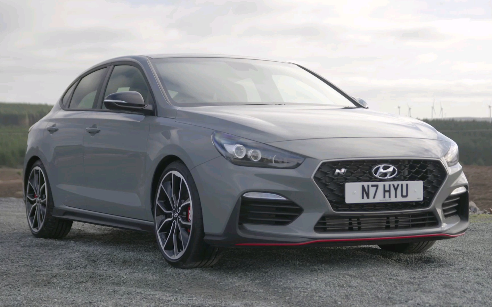 2019年现代i30 fastback n - 独特的五门轿跑