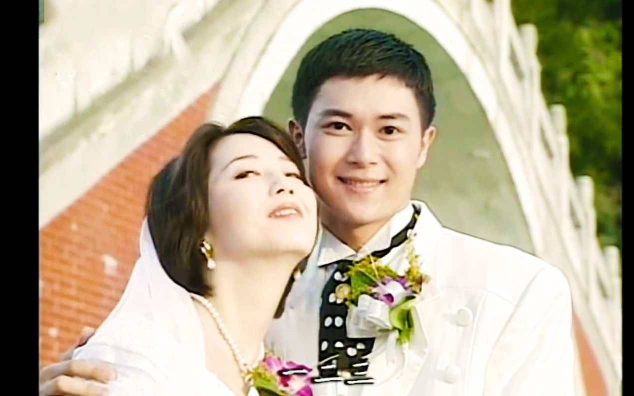 曾安琪王灿结婚照图片