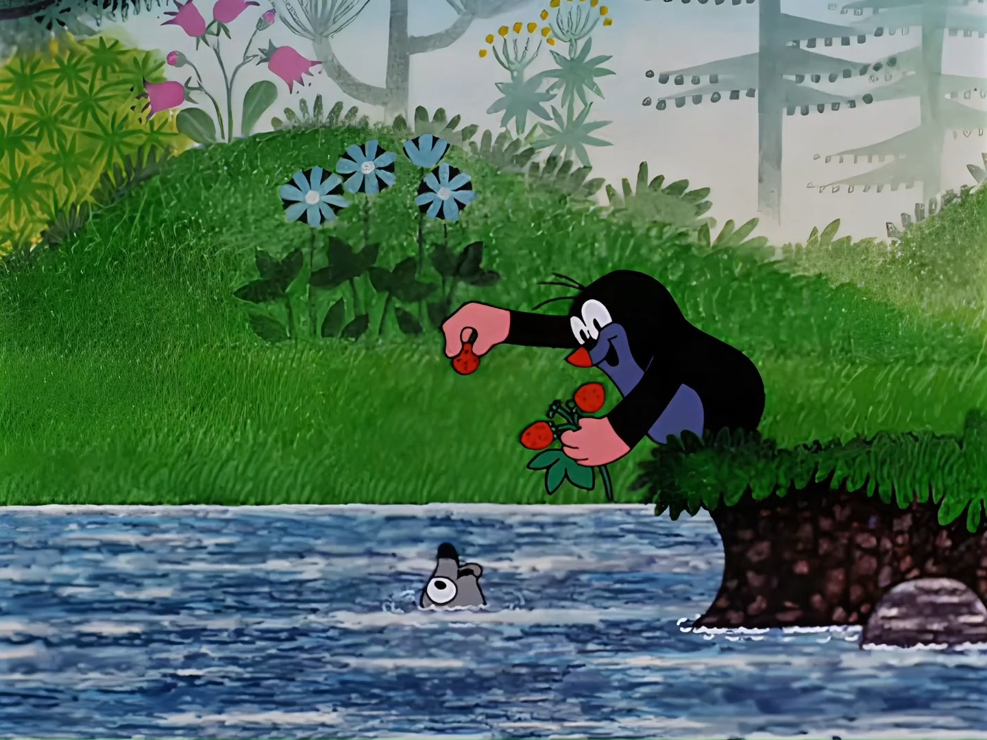 鼹鼠的故事 2000 鼹鼠和鱼