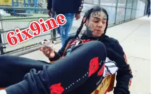 Download Video: 6ix9ine恢复自由高调上街，与粉丝热情合照，身边都是壮汉保镖