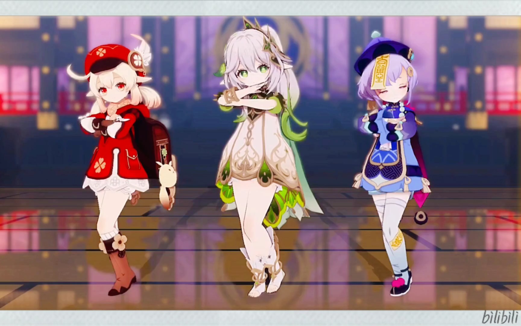 拒绝幼态#可莉#纳西妲#七七#原神#mmd