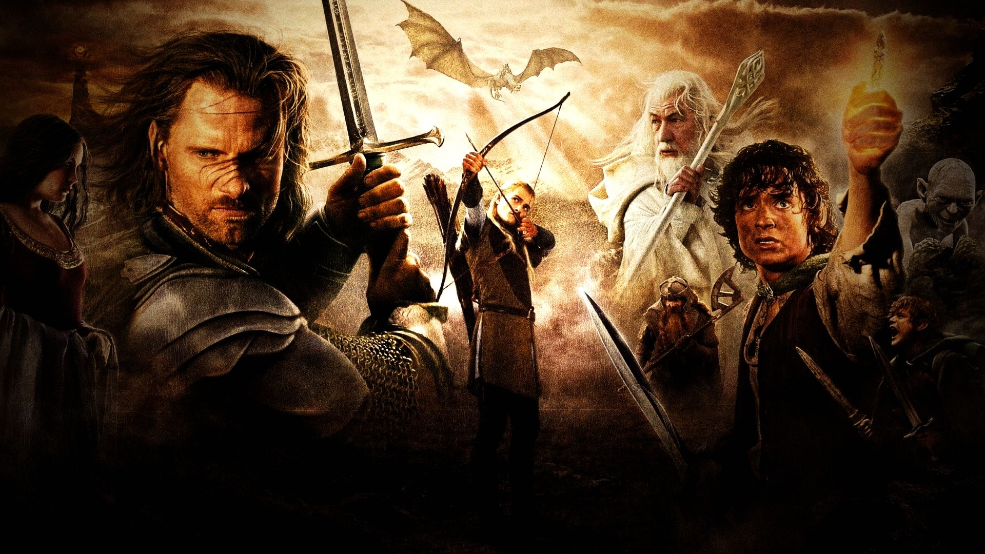 一口气看完《指环王3:王者无敌》最震撼最燃的一部,也是百看不厌的一