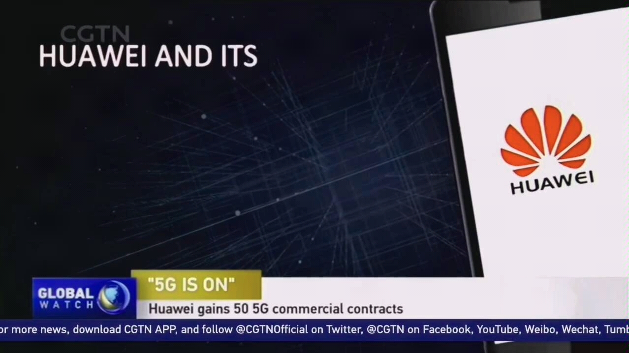 【最新】华为获50个5G订单,建设了全球2/3的5G网络哔哩哔哩bilibili