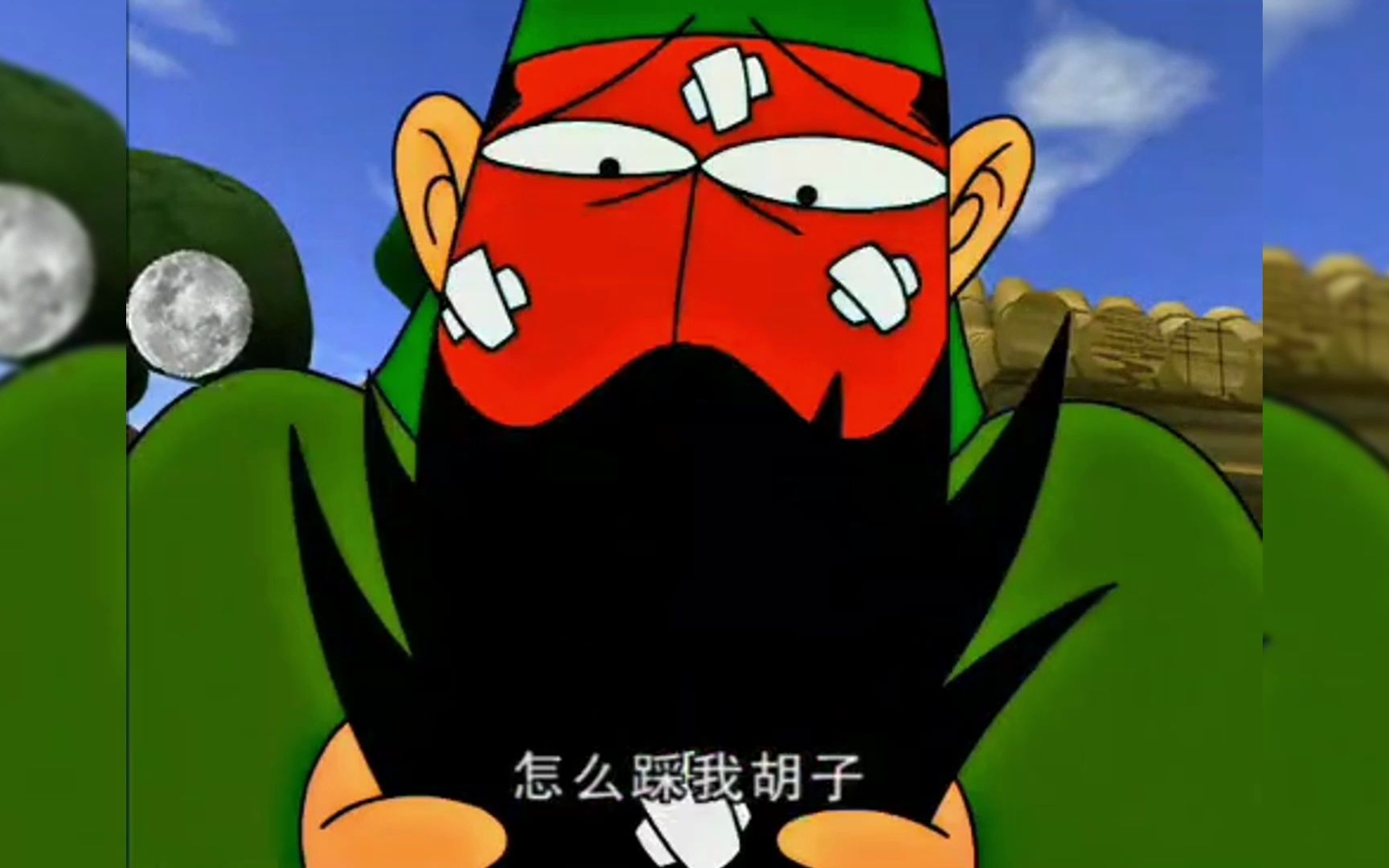 《q版三国》之关羽卖牛杂