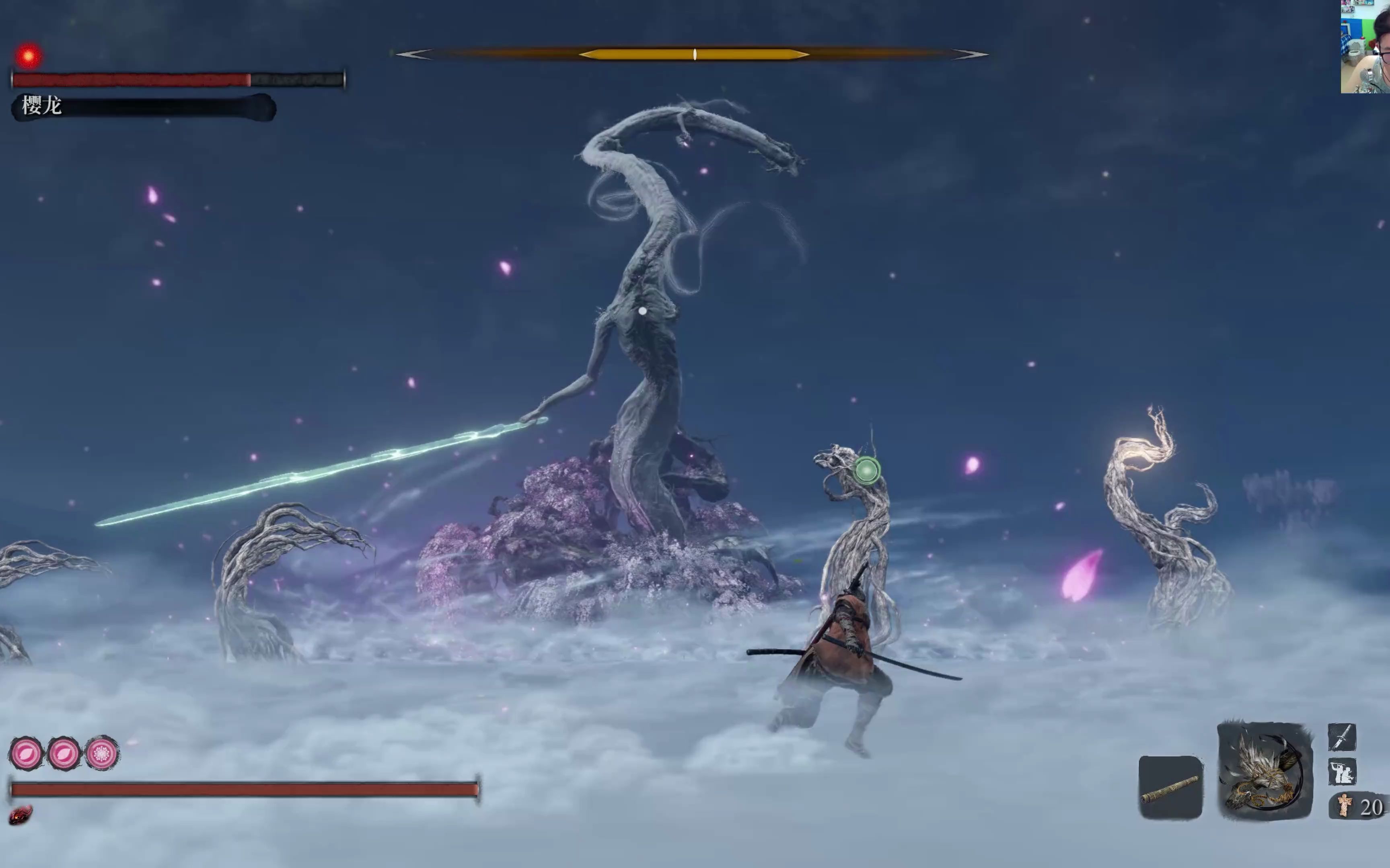 活动作品亚当只狼boss战樱龙