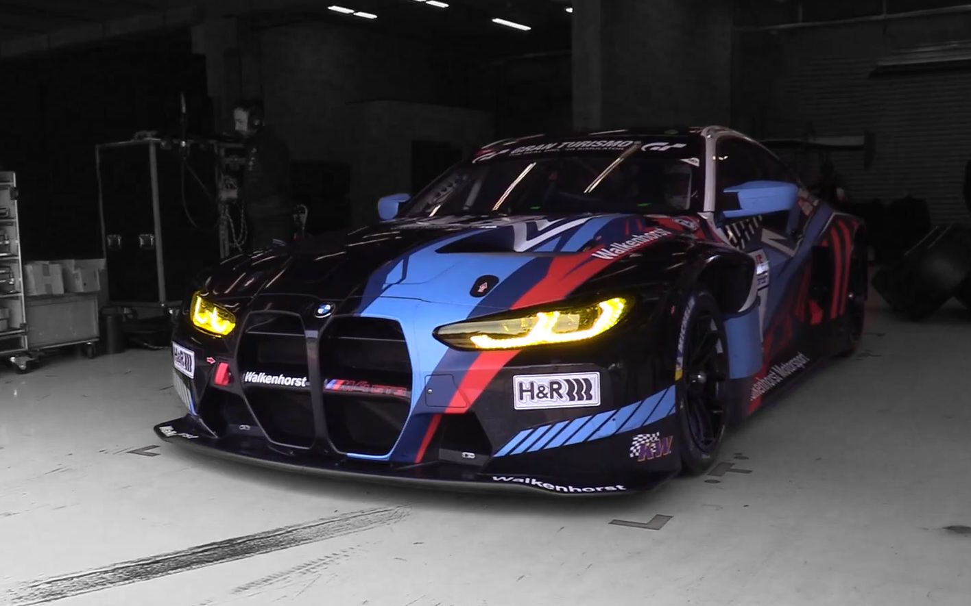 bmwm4gt3斯帕赛道测试