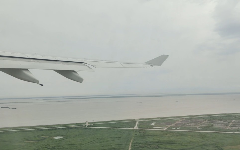 zspd 南航332 34l跑道起飞