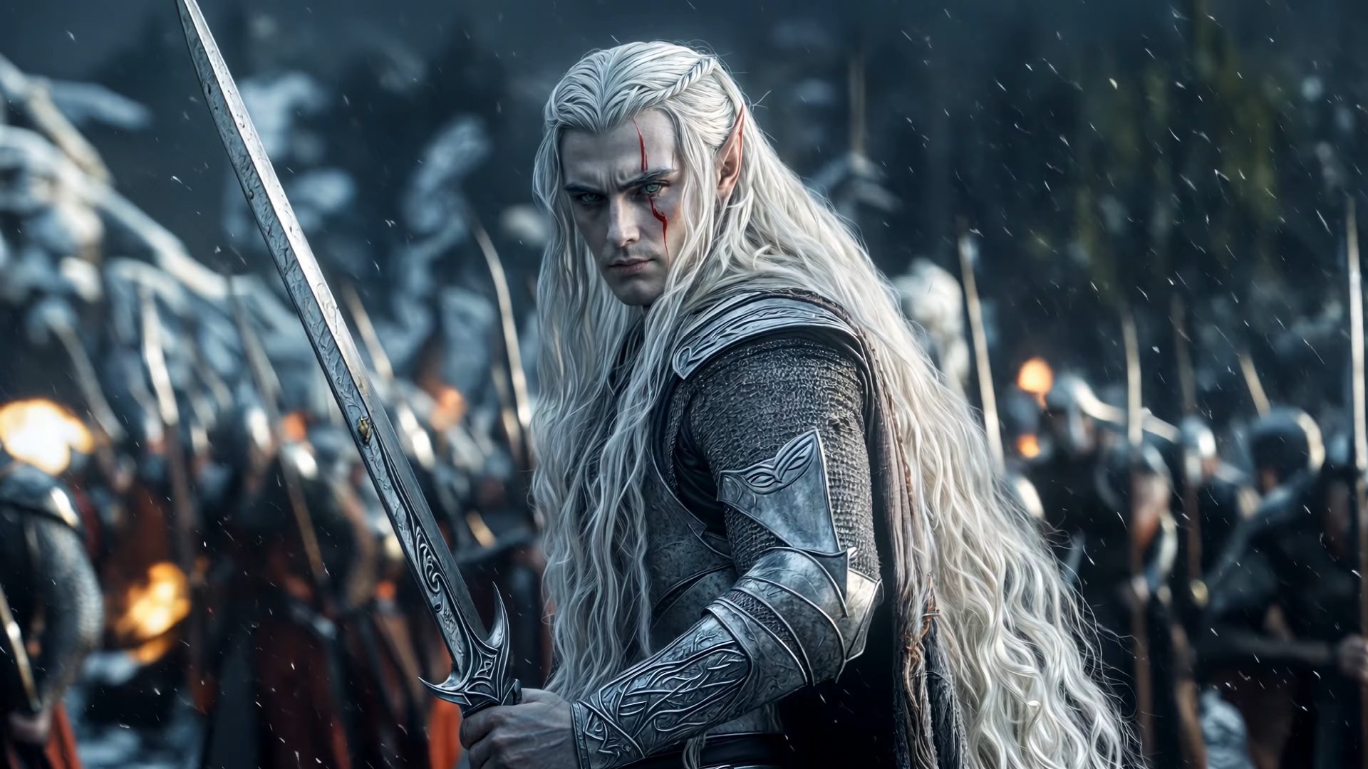 最后的精灵王 (thranduil the last elven king) 饭制 4k