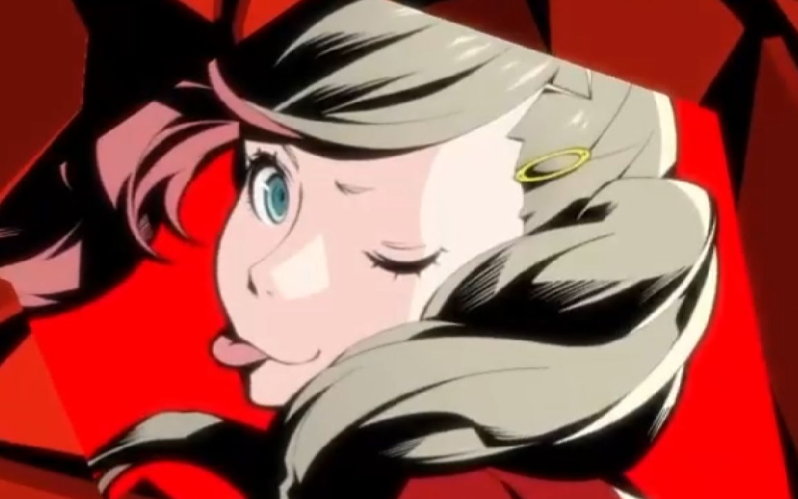 【p5r】二刷p5才发现,杏觉醒这一段好涩哟