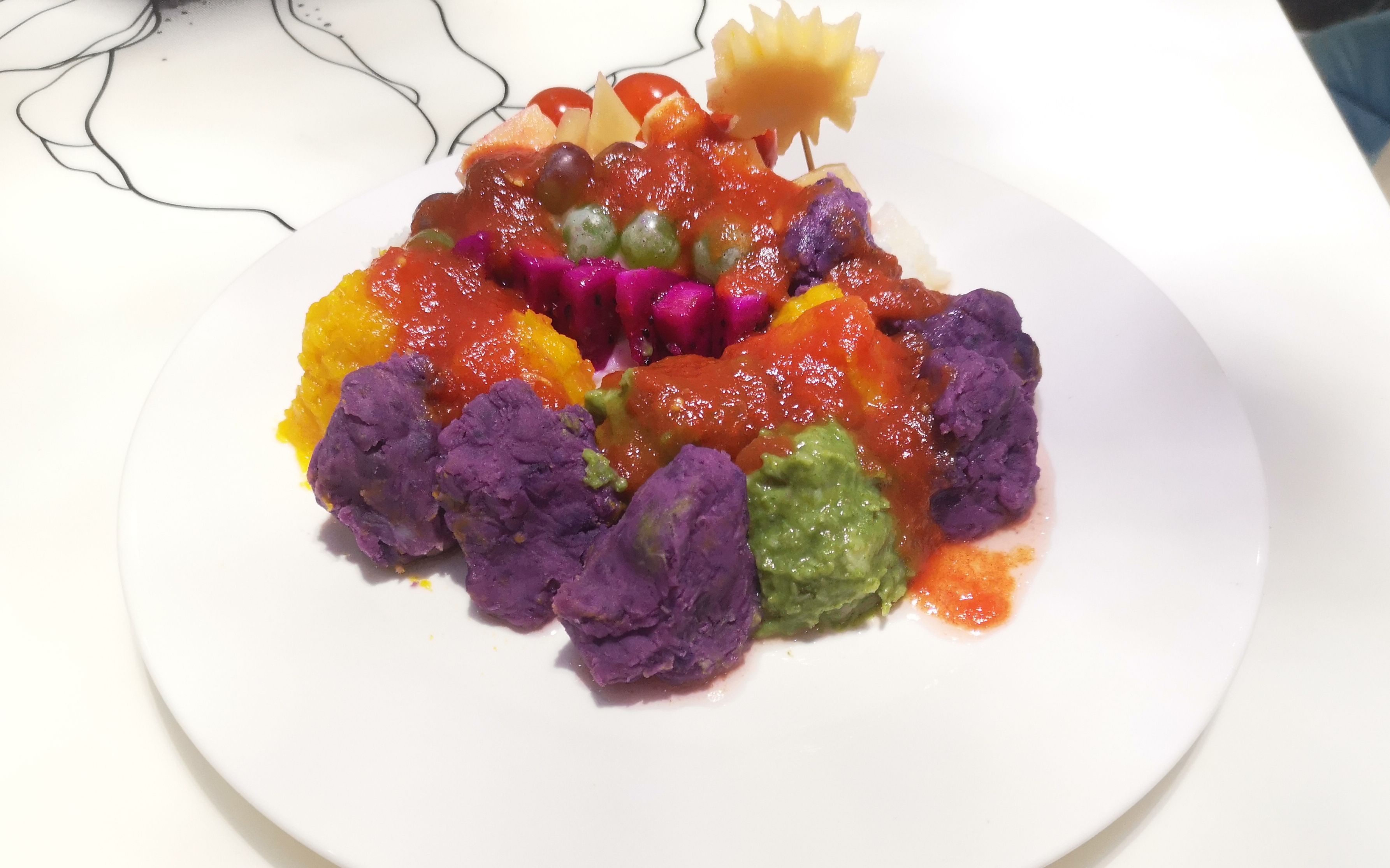 儿童节送给小朋友的礼物,彩色的梦——彩色果蔬"冰淇淋"