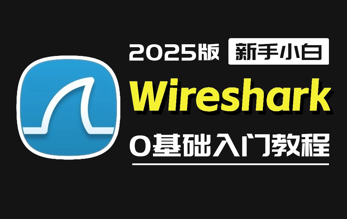 【2025版】适合0基础的Wireshark网络分析抓包实战教程,从工作原理到实战解析带你一 一学完,附Wireshark安装包白给不谢,可直接自取!网络安全哔...