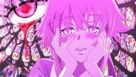 未来日记 由乃病娇名场面 哔哩哔哩 つロ干杯 Bilibili