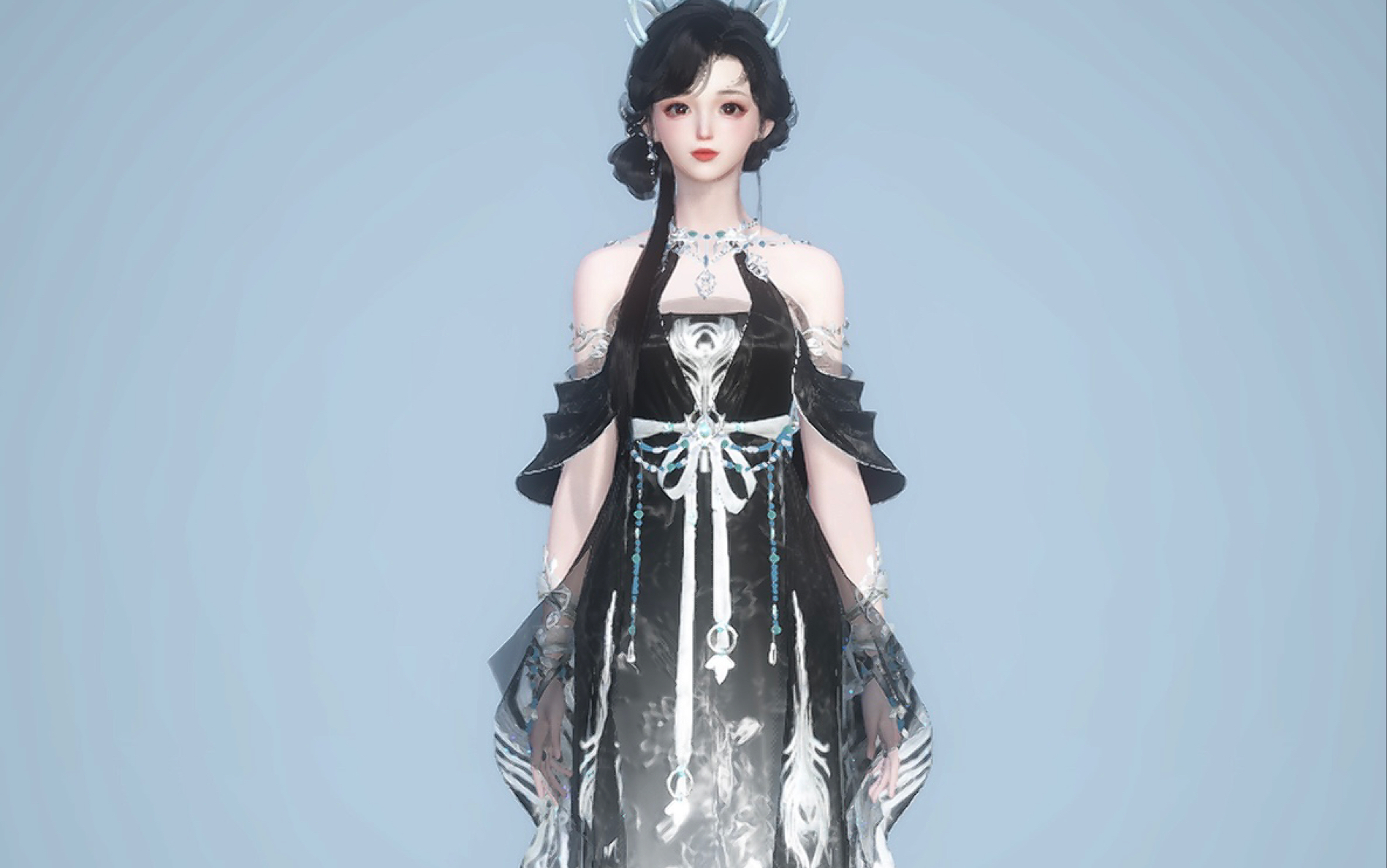 【逆水寒手游】清风晓月时装/染色分享