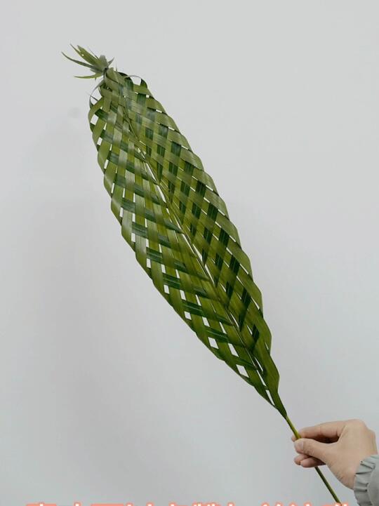"散尾葵"叶材编织小技巧 广州花艺培训