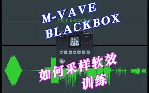 Descargar video: m-vave的BLACKBOX采样软效训练示例教程