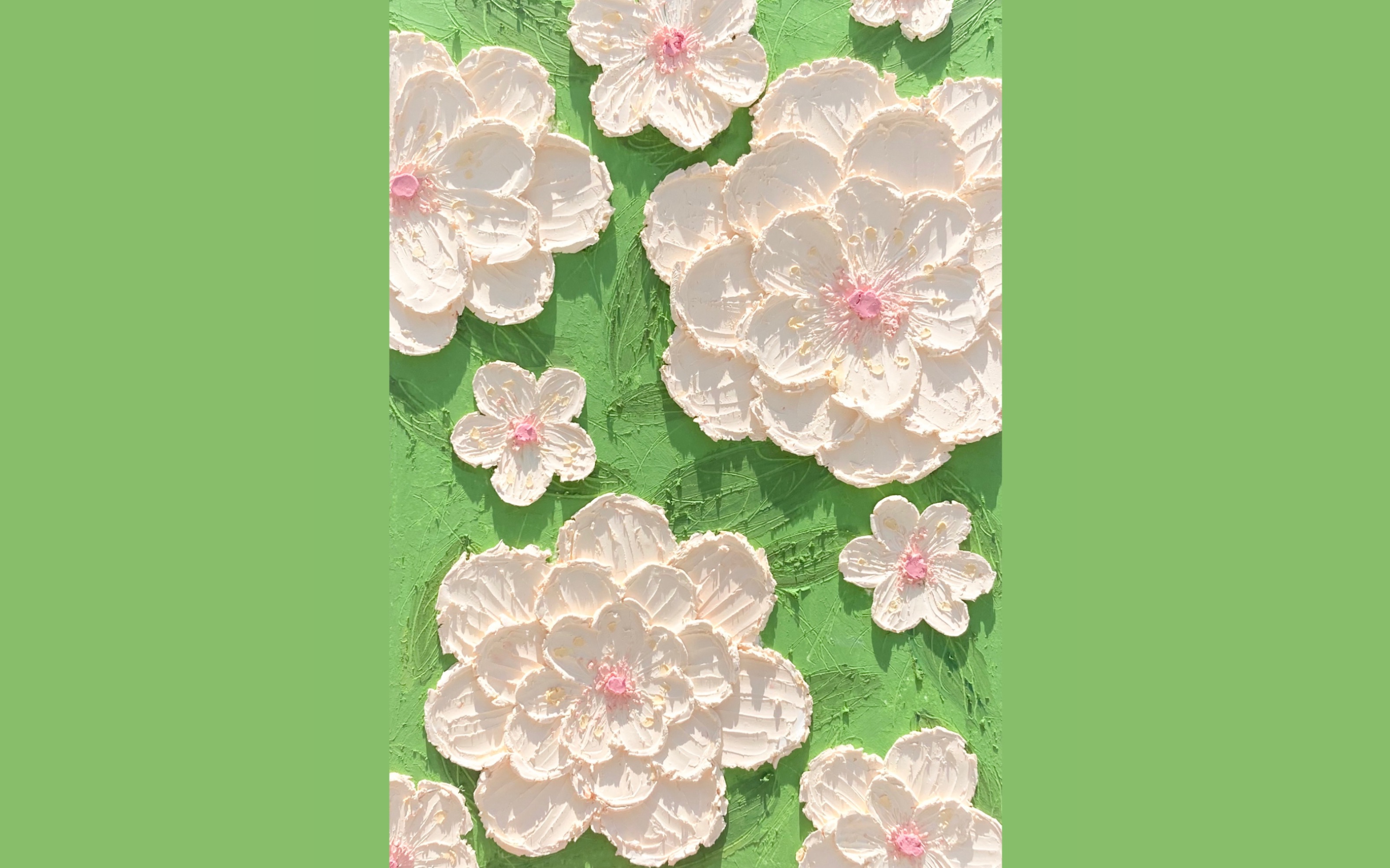 油画棒原创——山茶花(重磅花花第二弹来啦!