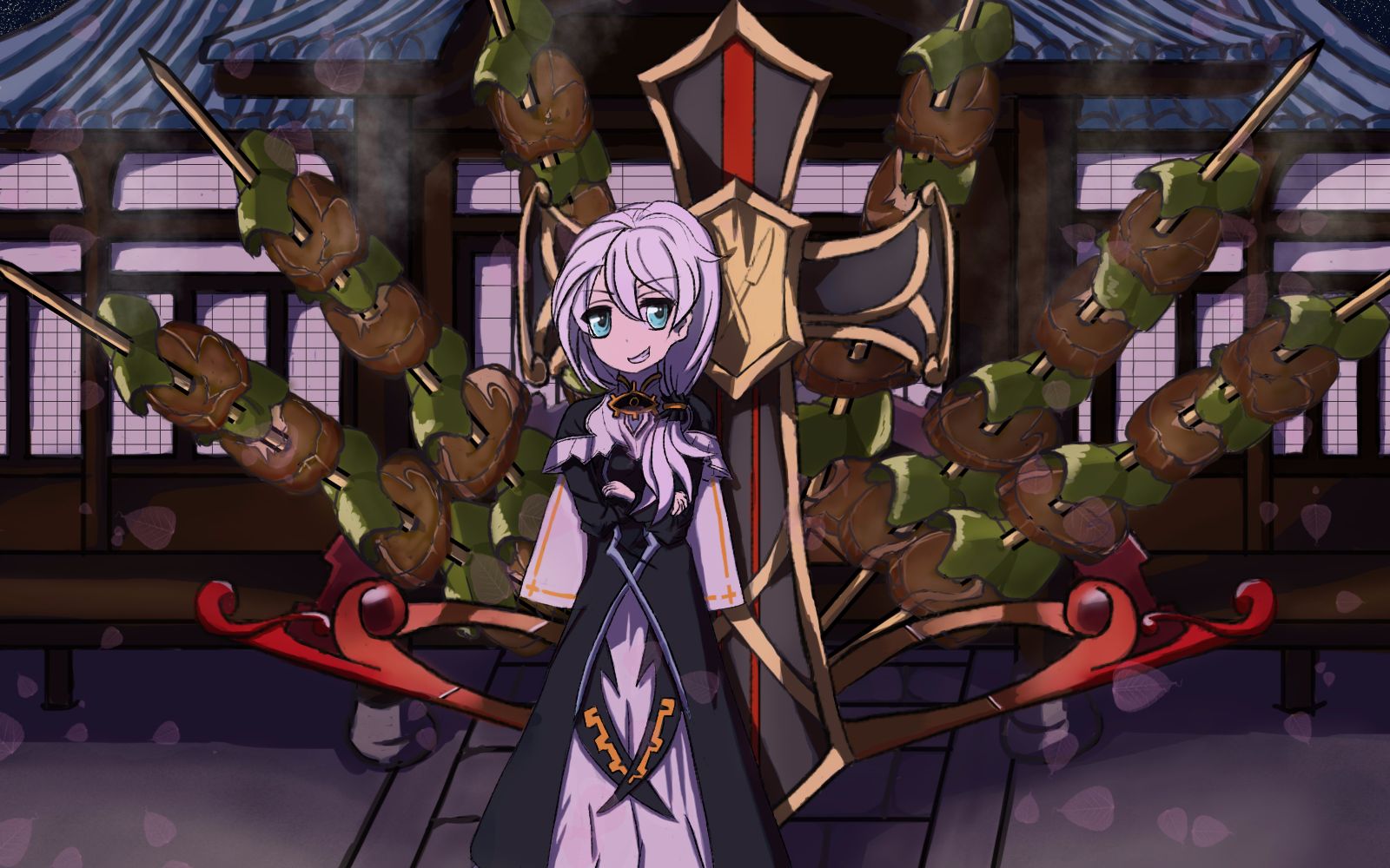 樱火轮舞深渊实战演练我这把肉串下去你们都得撑死