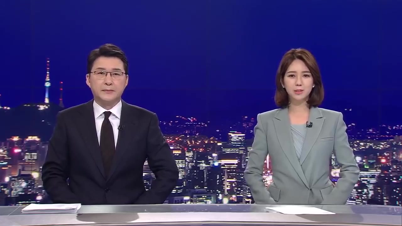 [图]【放送文化】TV朝鲜 9点新闻 片头进场+片尾进场丨TV Chosun [News 9] OP+ED（2019.5.8）