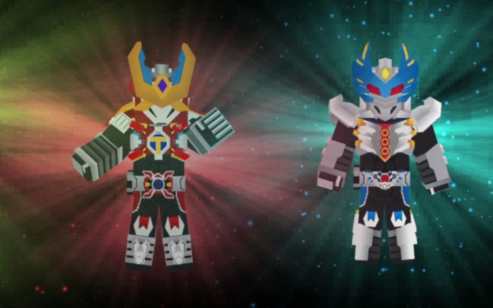 铠甲勇士刑天mc版刑天飞影金刚升级素材高清无水印版