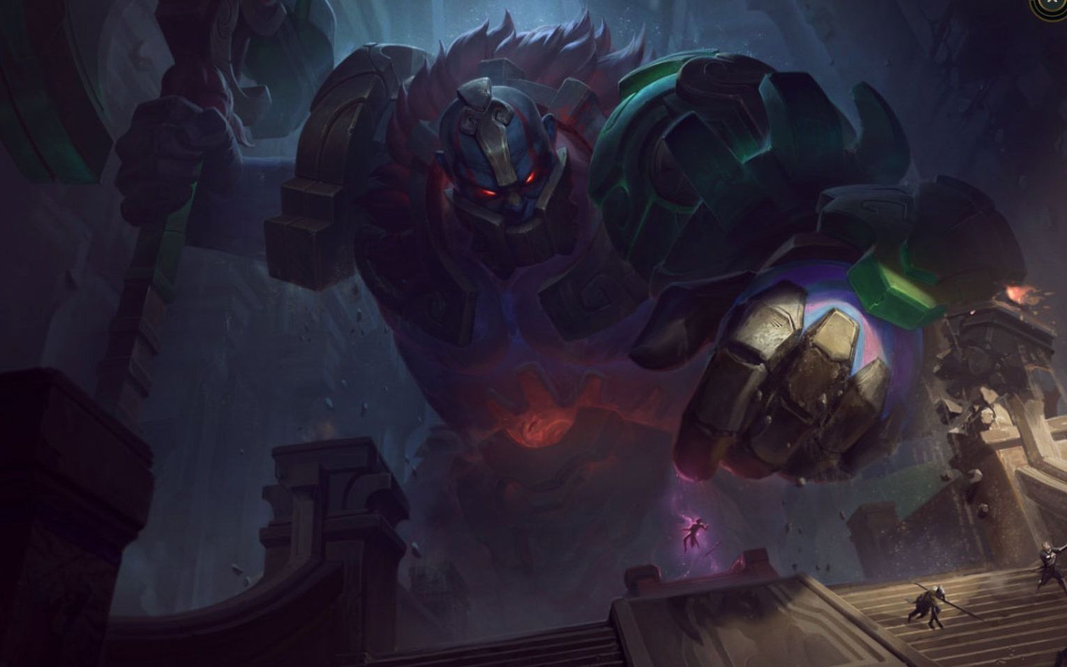 亡灵战神赛恩创世魔神附炫彩版皮肤浏览skinspotlight