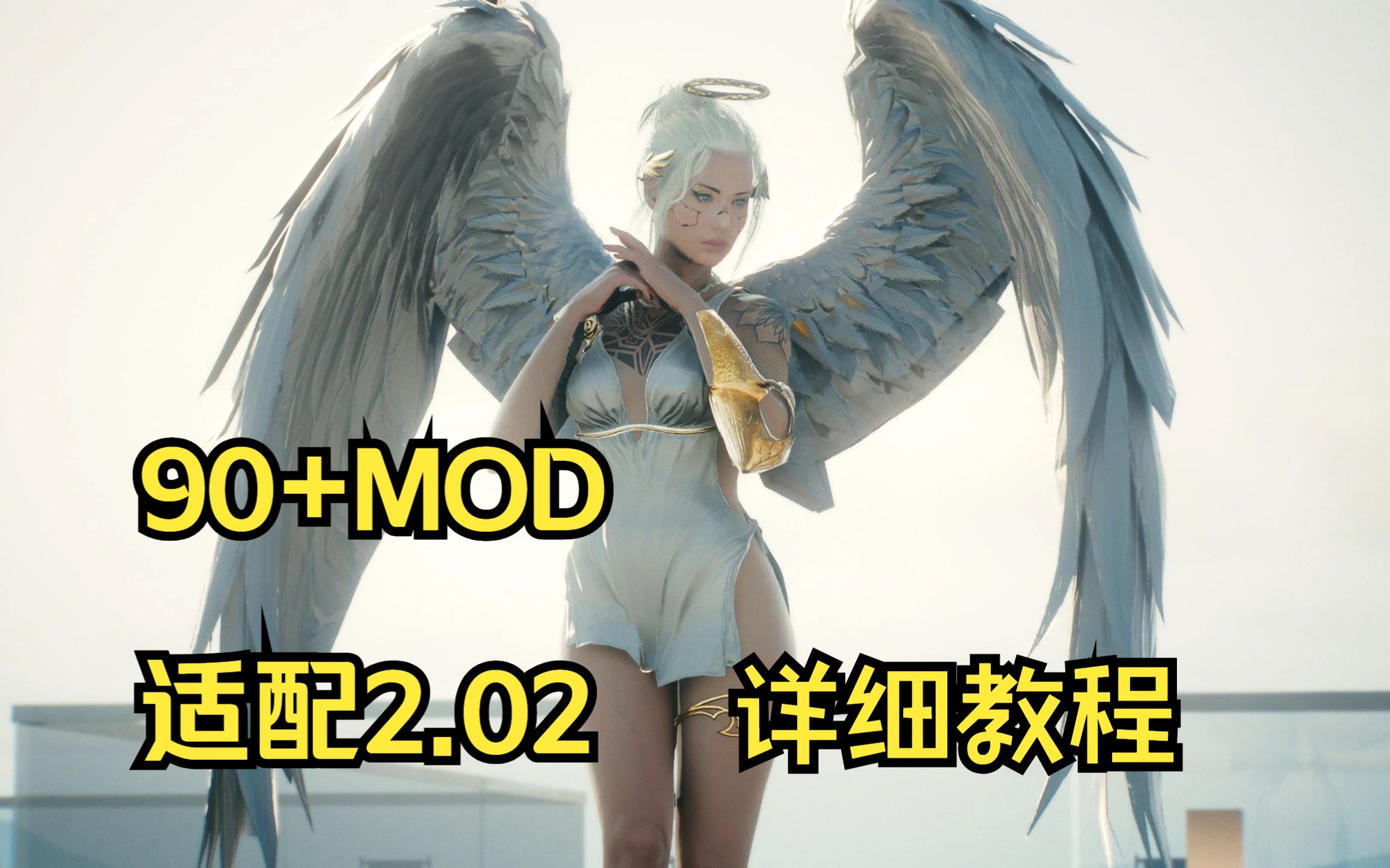 【师爷整合】赛博朋克2.02版本全网最全的MOD整合包(美化、功能、材质包、游戏优化),最详细的MOD安装教程,最详细的MOD管理器使用教程哔哩...